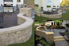 Anchor Highland Stone® Free Standing Wall
